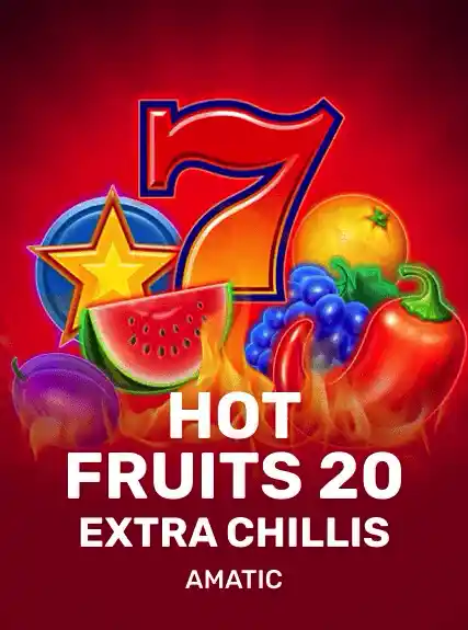 Hot Fruits 20 Extra Chillis game tile